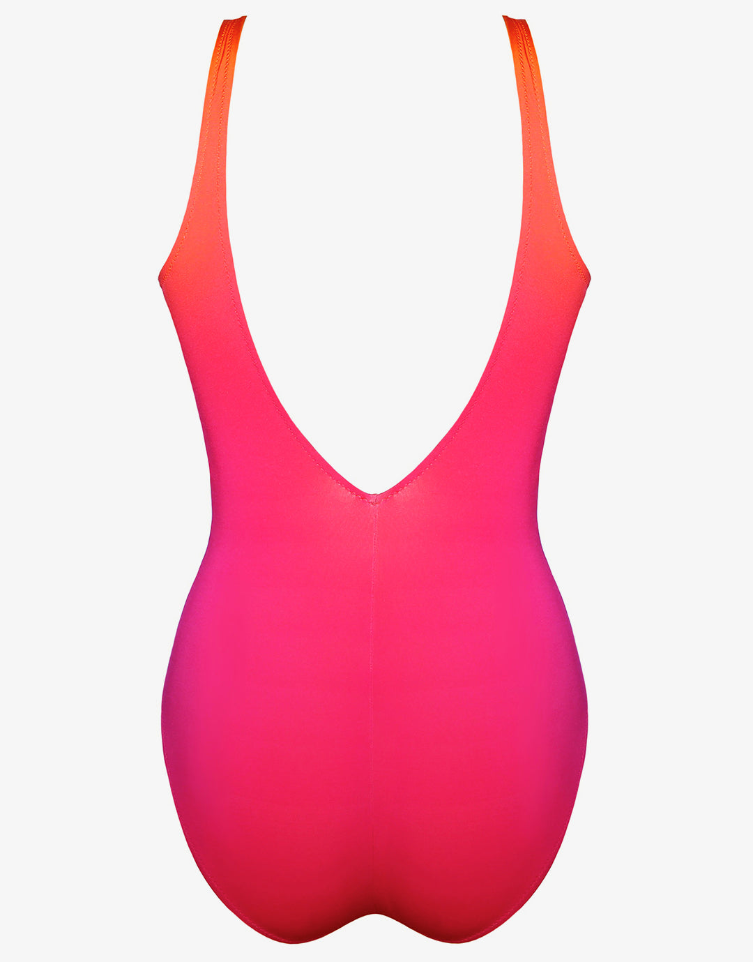 Brasil Wrap Front Swimsuit - Pink Ombre - Simply Beach UK