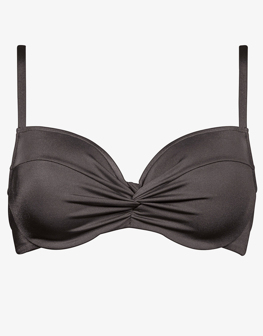 Elevation Underwired Bikini Top - Satin Zinc - Simply Beach UK