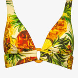 Optimist Banded Bikini Top - Pina Colada - Simply Beach UK