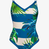 Coastal Relax Underwired Swimsuit - Caribbean Breeze - Simply Beach UK