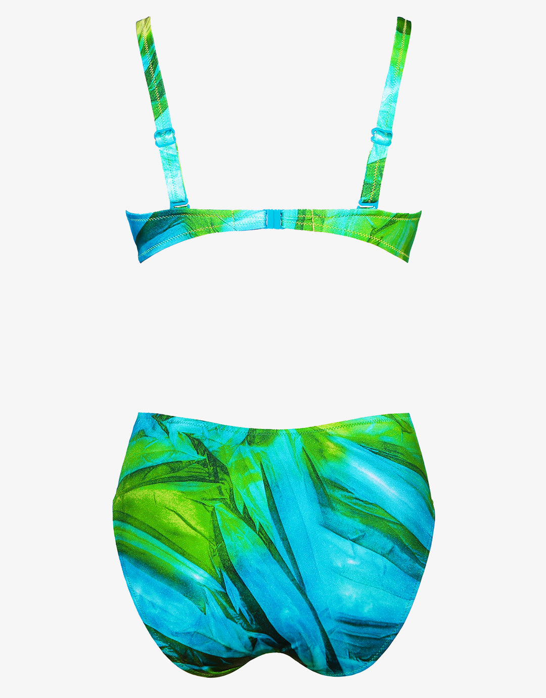 Green Waters Underwired Bikini Set - Aqua Flow - Simply Beach UK