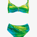 Green Waters Underwired Bikini Set - Aqua Flow - Simply Beach UK