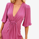 Fran Detail Long Cover Up - Lotus - Simply Beach UK