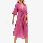 Fran Detail Long Cover Up - Lotus - Simply Beach UK