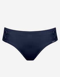 Harmony Wide Side Ring Bikini Pant - Lazuli - Simply Beach UK