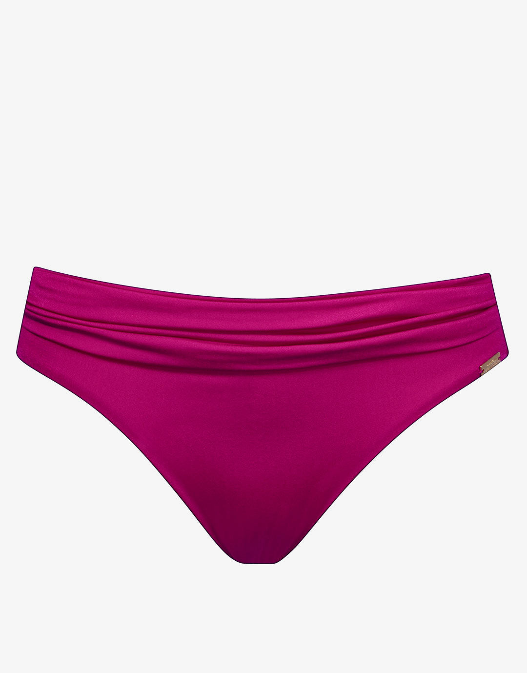 Impact Ruched Bikini Pant - Berry Glaze - Simply Beach UK