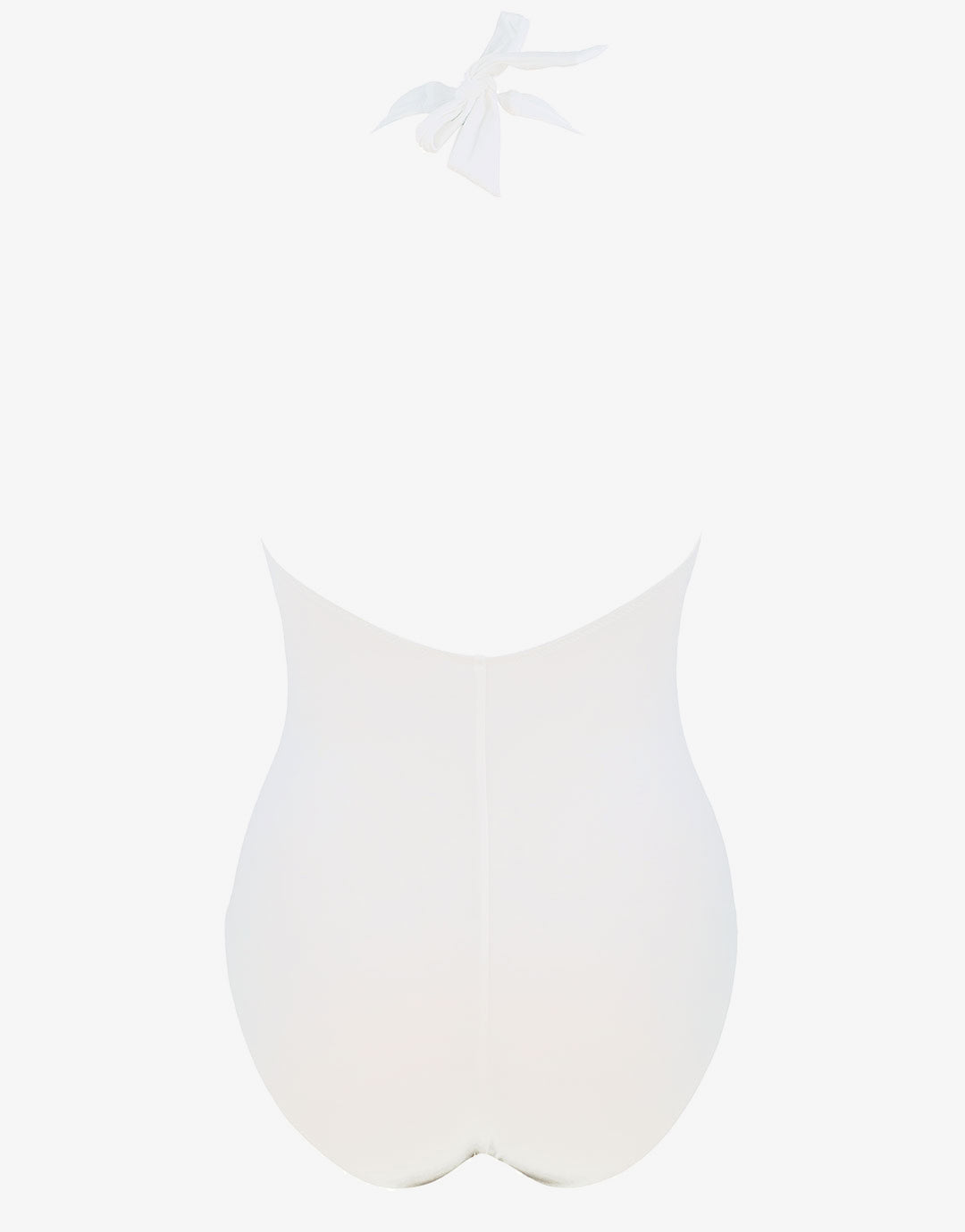 The White Collection Halter Swimsuit - Natural White - Simply Beach UK