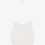 The White Collection Halter Swimsuit - Natural White - Simply Beach UK