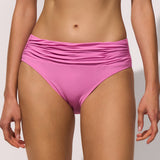 Maryan Mehlhorn Elements Gathered Bikini Pant - Roselle - Simply Beach UK