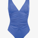 Elements Plunge Ruched Front Swimsuit - Air - Simply Beach UK