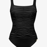 Elements Square Neck Swimsuit - Black - Simply Beach UK