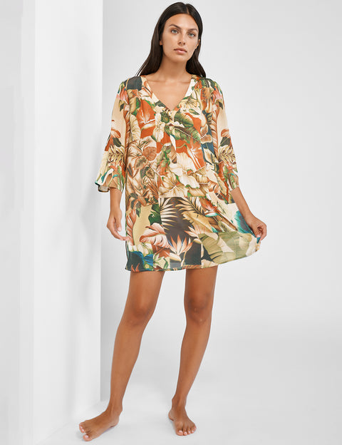 Maryan Mehlhorn Beaded Minidress