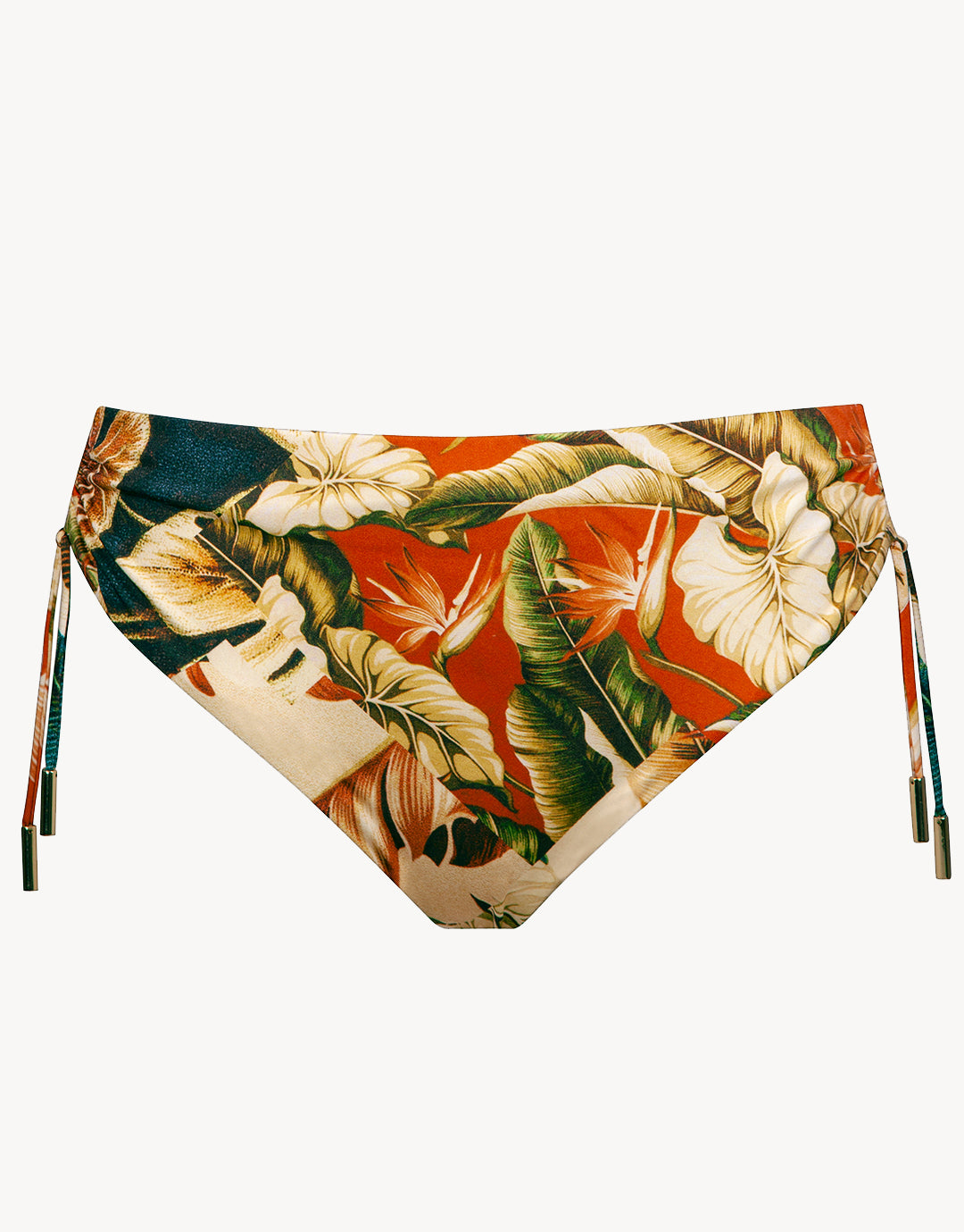 Hypnotic Adjustable Bikini Pant - Sepia Leaves - Simply Beach UK