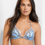 Majorelle Triangle Bikini Top - Oriental Horizon Blue - Simply Beach UK