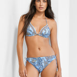 Majorelle Loop Side Bikini Pant - Oriental Horizon Blue - Simply Beach UK