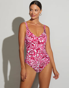 Roidal Lidiana Soft Cup Swimsuit - Pink - Simply Beach UK