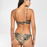 Serpent Loop Side Bikini Pant - Python - Simply Beach UK