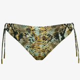 Serpent Loop Side Bikini Pant - Python - Simply Beach UK