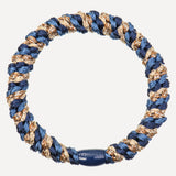 Original Hair Tie - Navy Gold Glitter