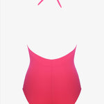 Softline Plunge Halter Swimsuit - Watermelon - Simply Beach UK