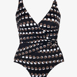 Bambu Wrap Swimsuit - Brown - Simply Beach UK