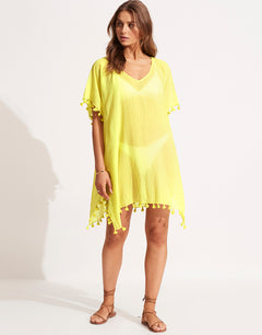 Amnesia Kaftan - Celery - Simply Beach UK