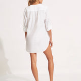 Boyfriend Beach Shirt - White - Simply Beach UK