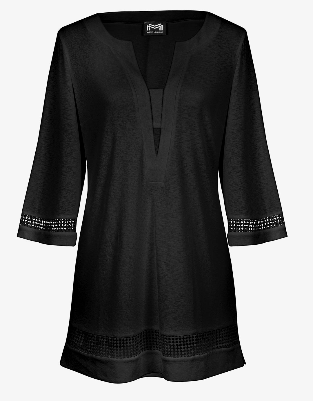 Midi Tunic - Black - Simply Beach UK
