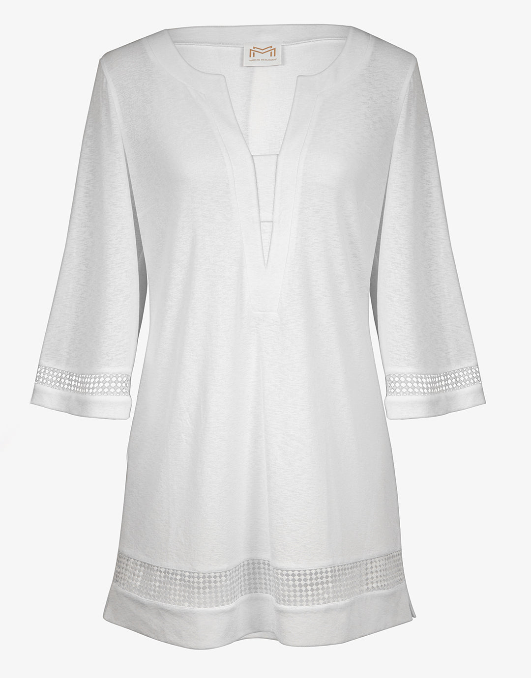 Midi Tunic - White - Simply Beach UK