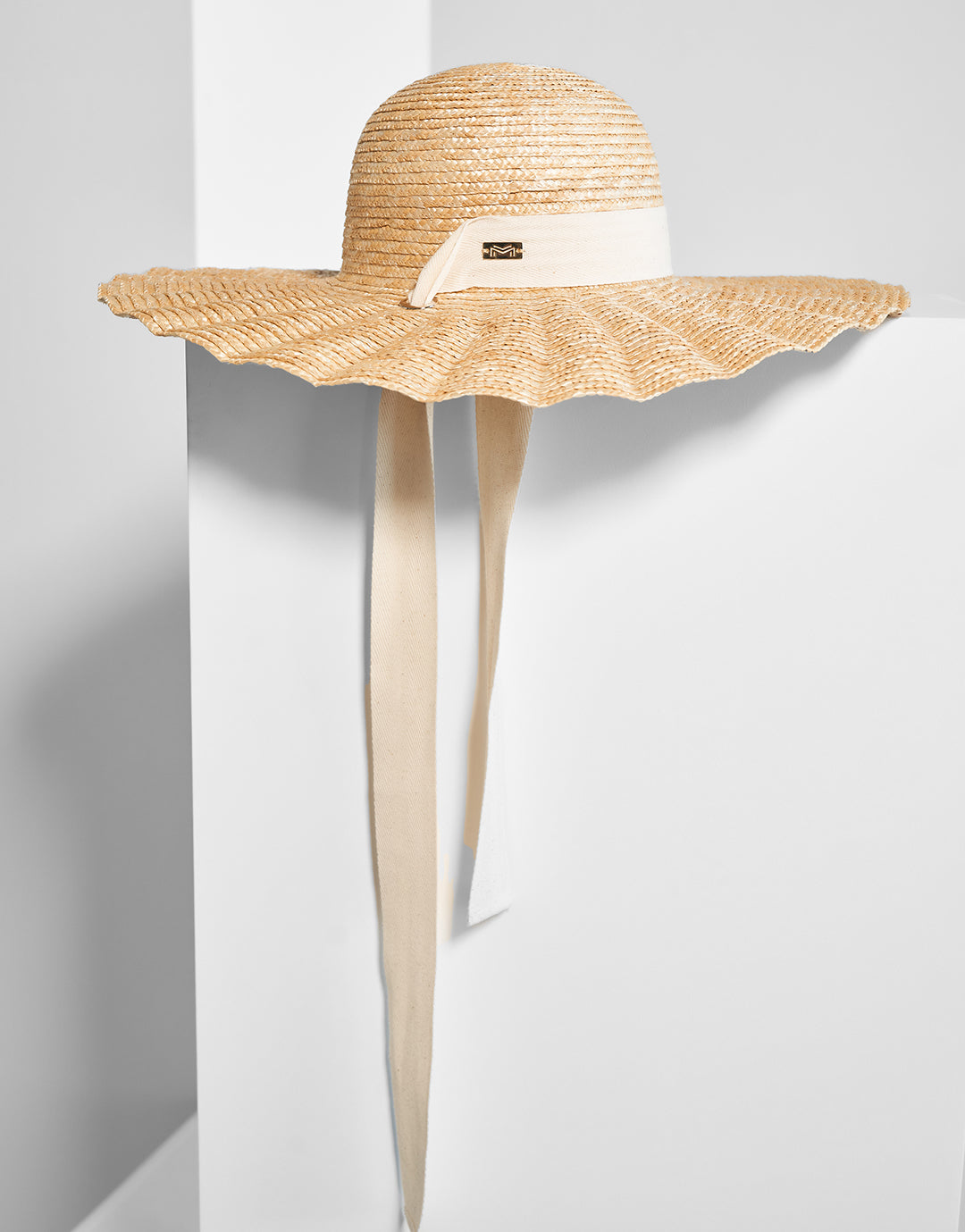 Scalloped Sun Hat - Sand - Simply Beach UK