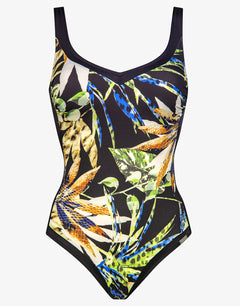 Midnight Sounds Moulded Swimsuit - Ethno Jungle - Simply Beach UK