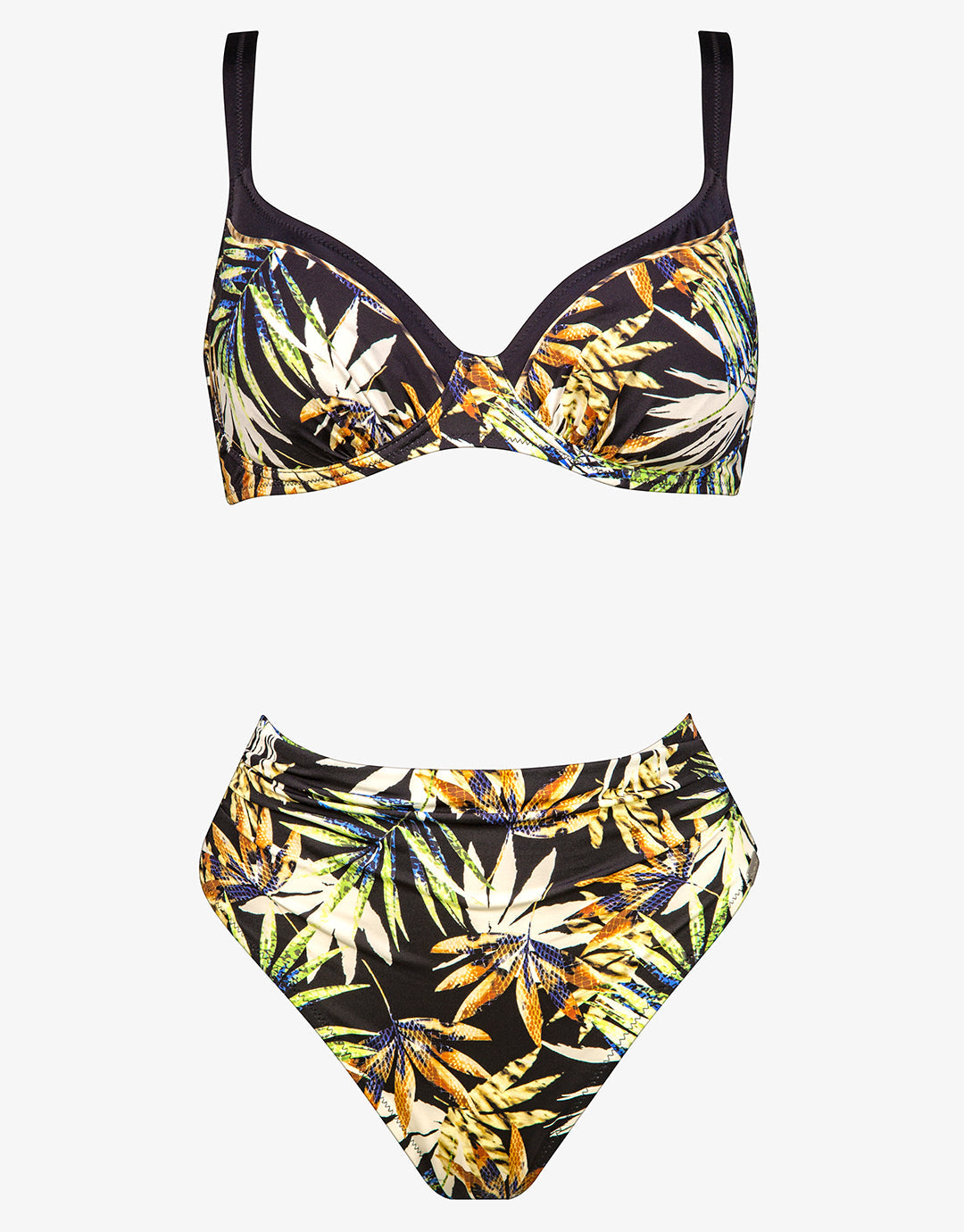 Midnight Sounds Underwired Bikini Set - Ethno Jungle - Simply Beach UK