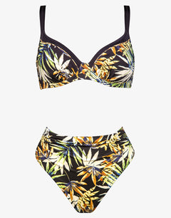 Midnight Sounds Underwired Bikini Set - Ethno Jungle - Simply Beach UK