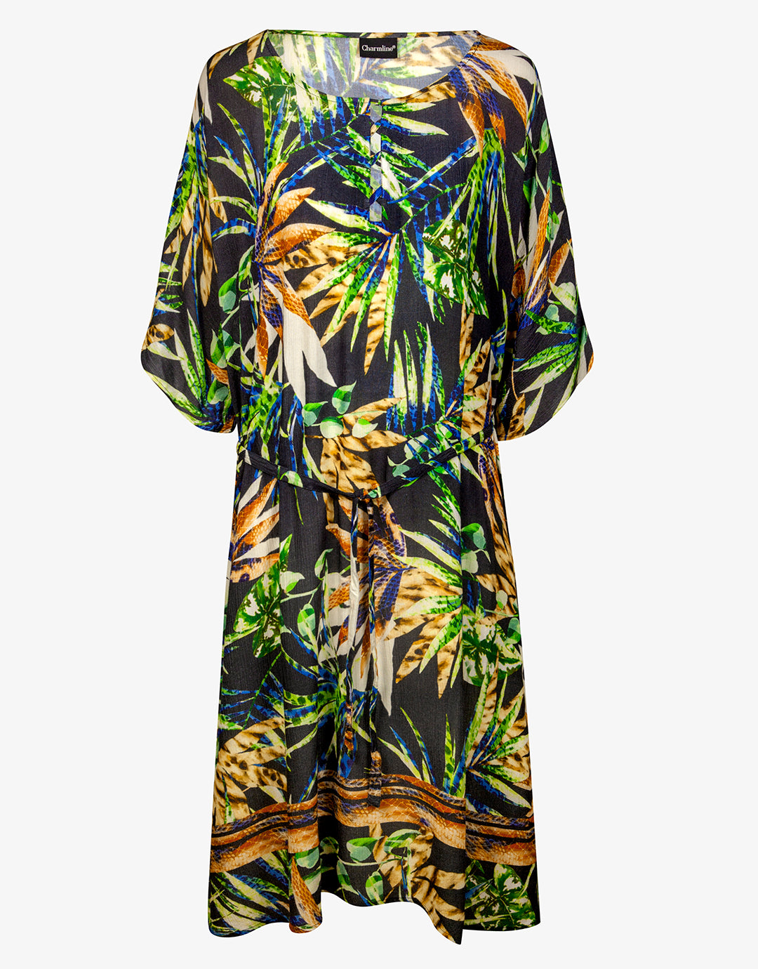 Midnight Sounds Midi Tunic - Ethno Jungle - Simply Beach UK