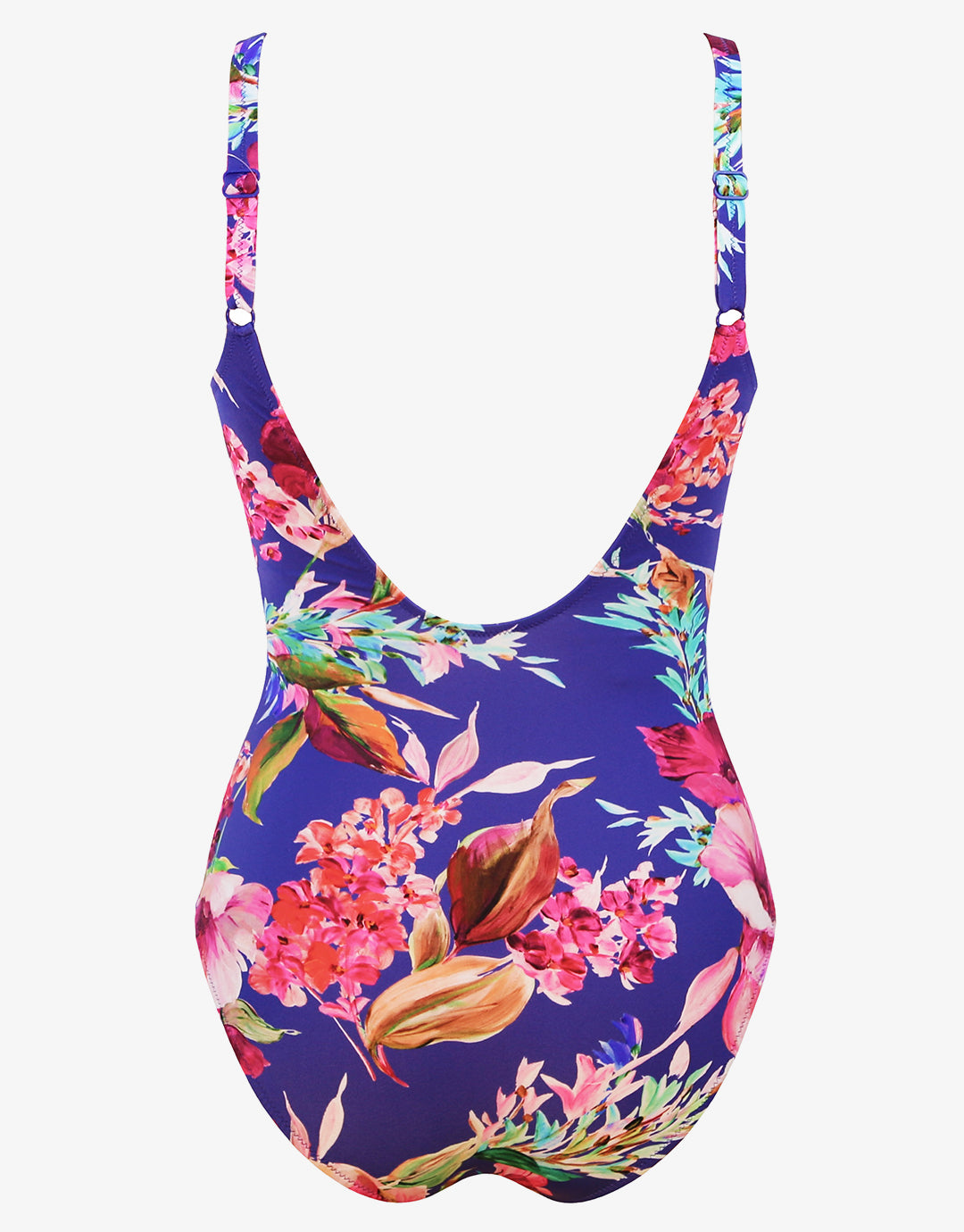 Spring Invite Underwired Swimsuit - Lilac Flowers - Simply Beach UK