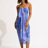 Eden Sarong - Azure - Simply Beach UK