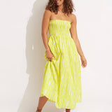 Zahara Dress Skirt - Celery - Simply Beach UK