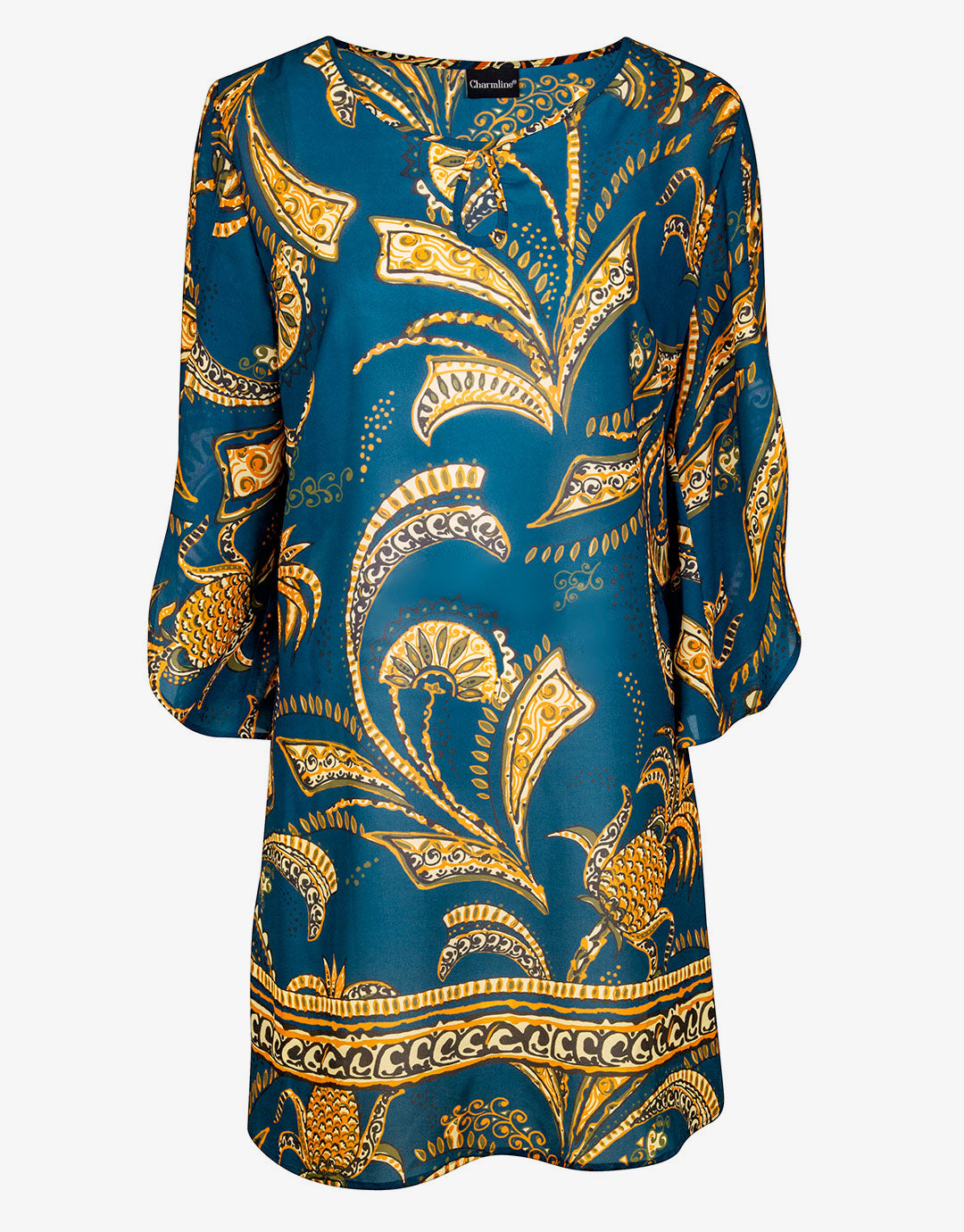 Unique Chic Undersea World Print Two-Piece Set main image 1