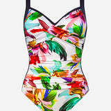 Floral Rainbows Twist Front Swimsuit - Simply Beach UK