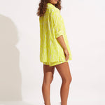 Zahara Resort Shirt - Celery - Simply Beach UK