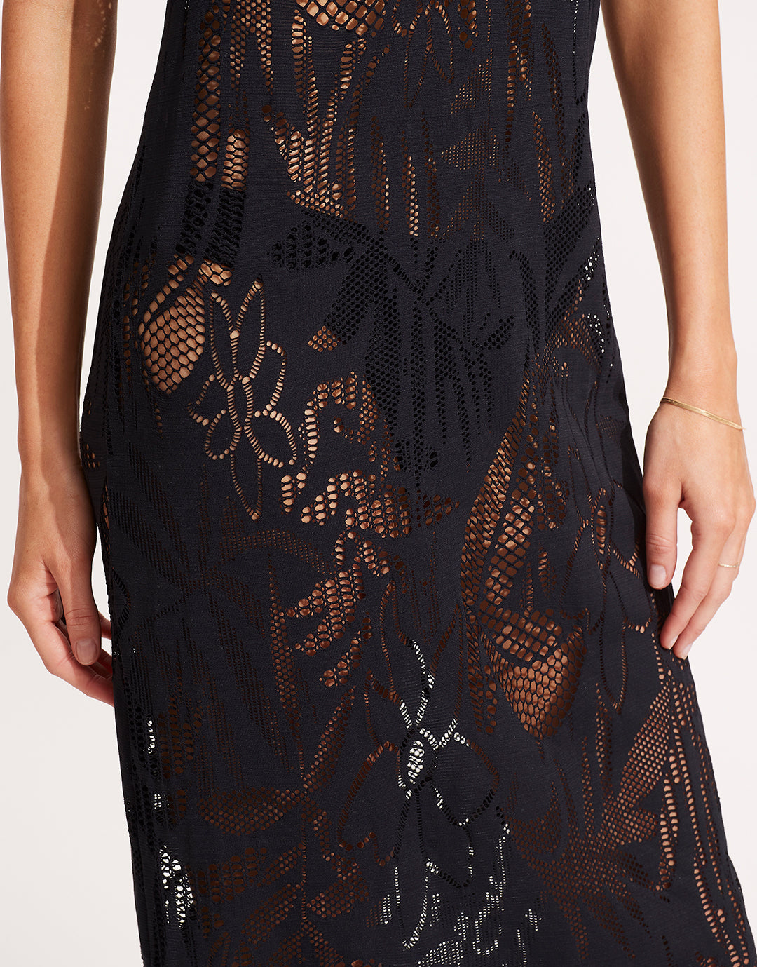 Islands Cover Up - Black - Simply Beach UK