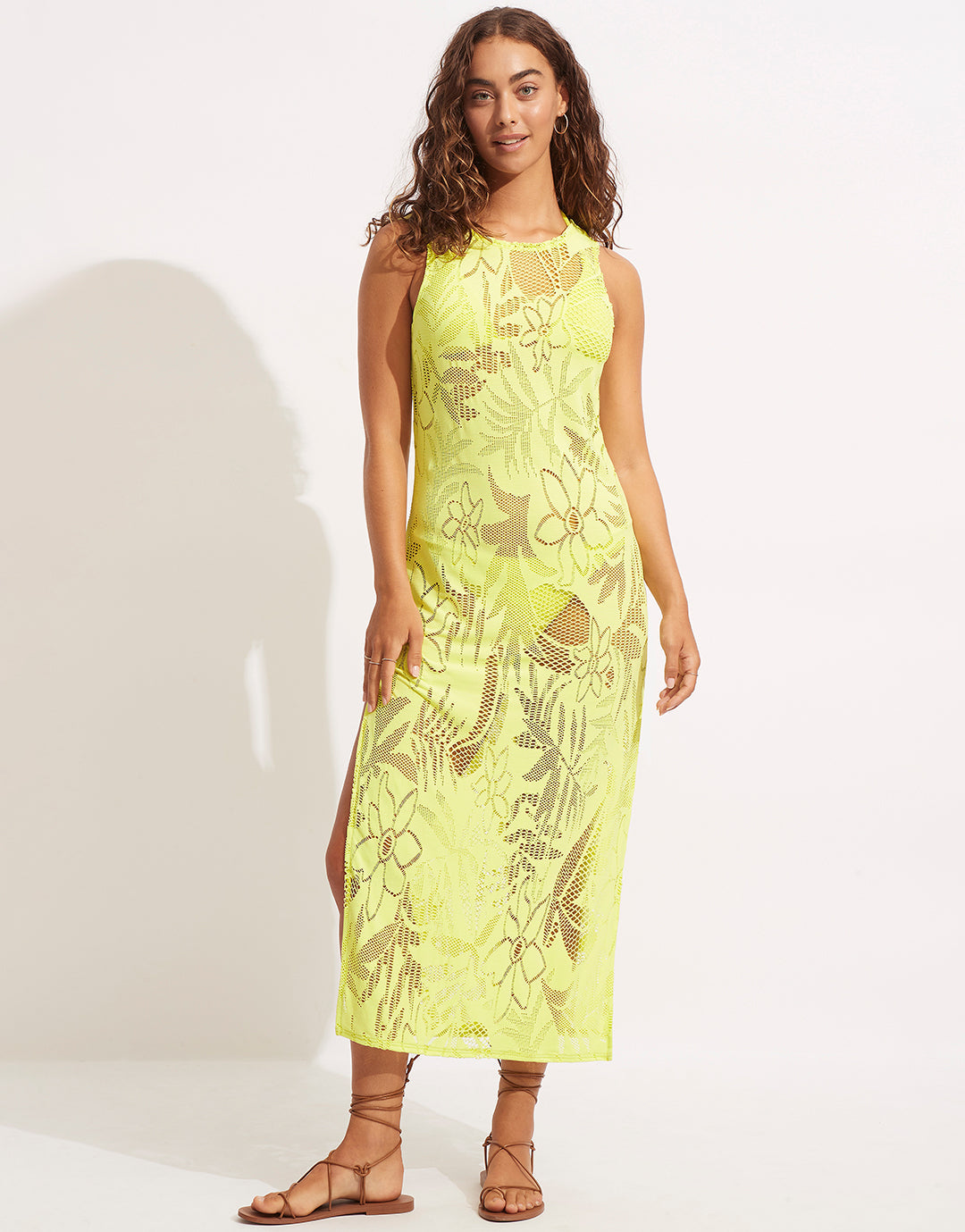 Islands Cover Up - Celery - Simply Beach UK