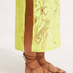 Islands Cover Up - Celery - Simply Beach UK