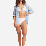 Breeze Beach Shirt - Powder Blue - Simply Beach UK