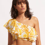 Castaway Shirring Top - Tuscan Sunset - Simply Beach UK