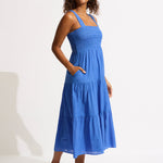 Faithful Midi Dress - Azure - Simply Beach UK