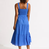 Faithful Midi Dress - Azure - Simply Beach UK