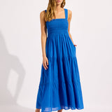 Faithful Midi Dress - Sapphire - Simply Beach UK