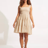 Faithful Mini Dress - Natural - Simply Beach UK