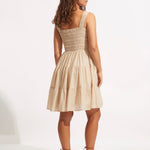 Faithful Mini Dress - Natural - Simply Beach UK